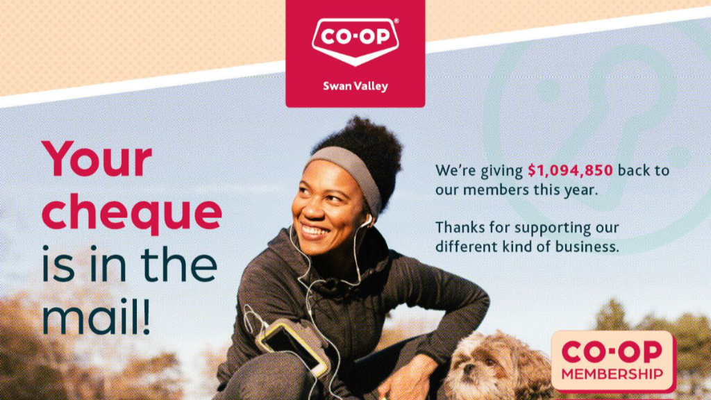 Equity Cheques Are In The Mail Swan Valley Co op Equity Cheques Are In The Mail Swan Valley Co op
