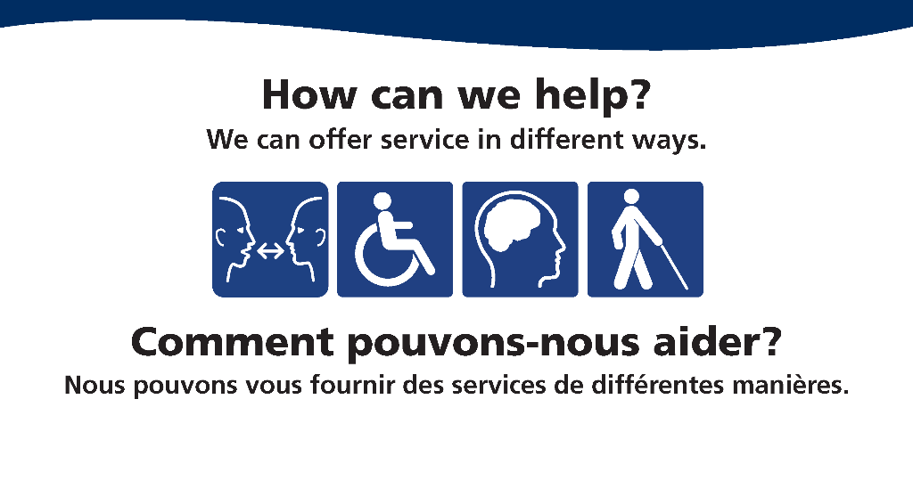 How can we help?  We can offer service in different ways.